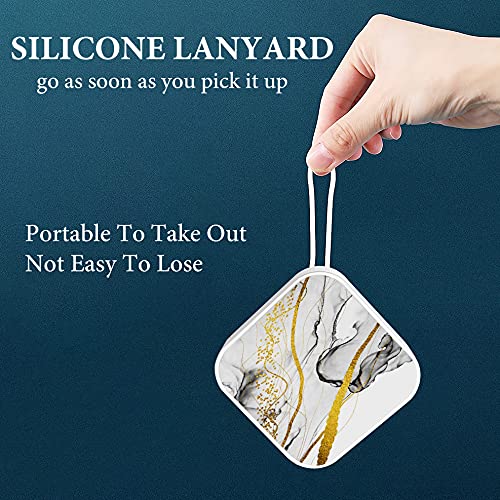 Image of Orthodontic Retainer Case and Pill Case for Household, Office and Travel (1-Splash Ink)