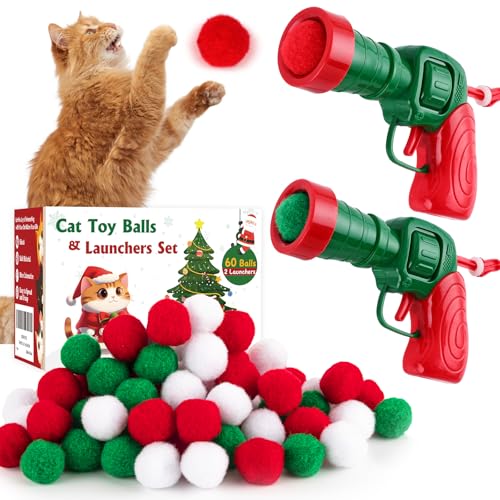 TEAWOO Cat Ball Launcher Set