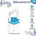 Produktbild Bluetooth Kopfhörer P20, Bluetooth 5.0 Headset, Sport Kabellose Kopfhörer Stereo kopfhörer In Ear Ohrhörer mit Portable Mini Ladekästchen und Integriertem Mikrofon Kompatibel mit IOS Android