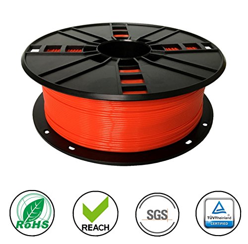 Novamaker Pla 3D Printer Filament, Red Pla Filament 1.75M, Pla 1Kg Spool(2.2Lbs), Dimensional Accuracy +/- 0.03Mm #TOP1