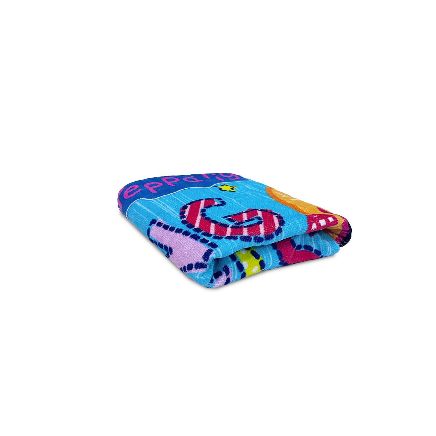 Sassoon Peppa Pig (Sing) Cotton Kids Bath Towel with Gift Box in 400 GSM- 60 cm x 120 cm 3
