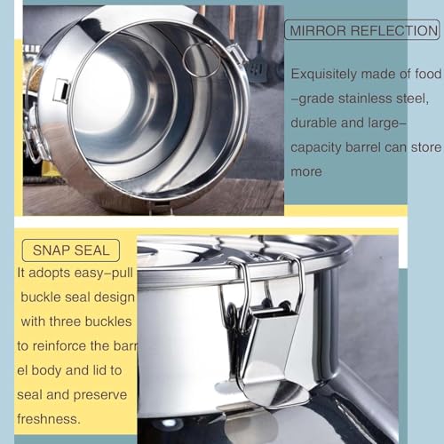 Contenedor de transporte de acero inoxidable a prueba de fugas, ideal para almacenar vino de leche y bebidas. Contenedor portátil y elegante para el hogar y los viajes