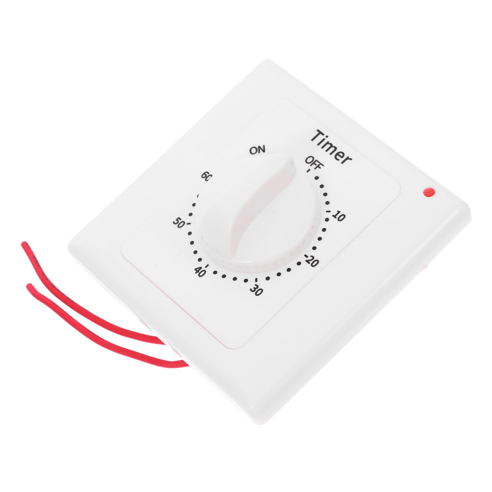Homoyoyo Mechanische Zeitschaltuhr für Innenbereich mit Weißem Abs Gehäuse Präzise Zeitsteuerung für Licht und Elektrische Geräte für Innengebrauch