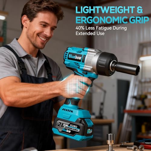 Heavy Duty Cordless Impact Wrench Kit