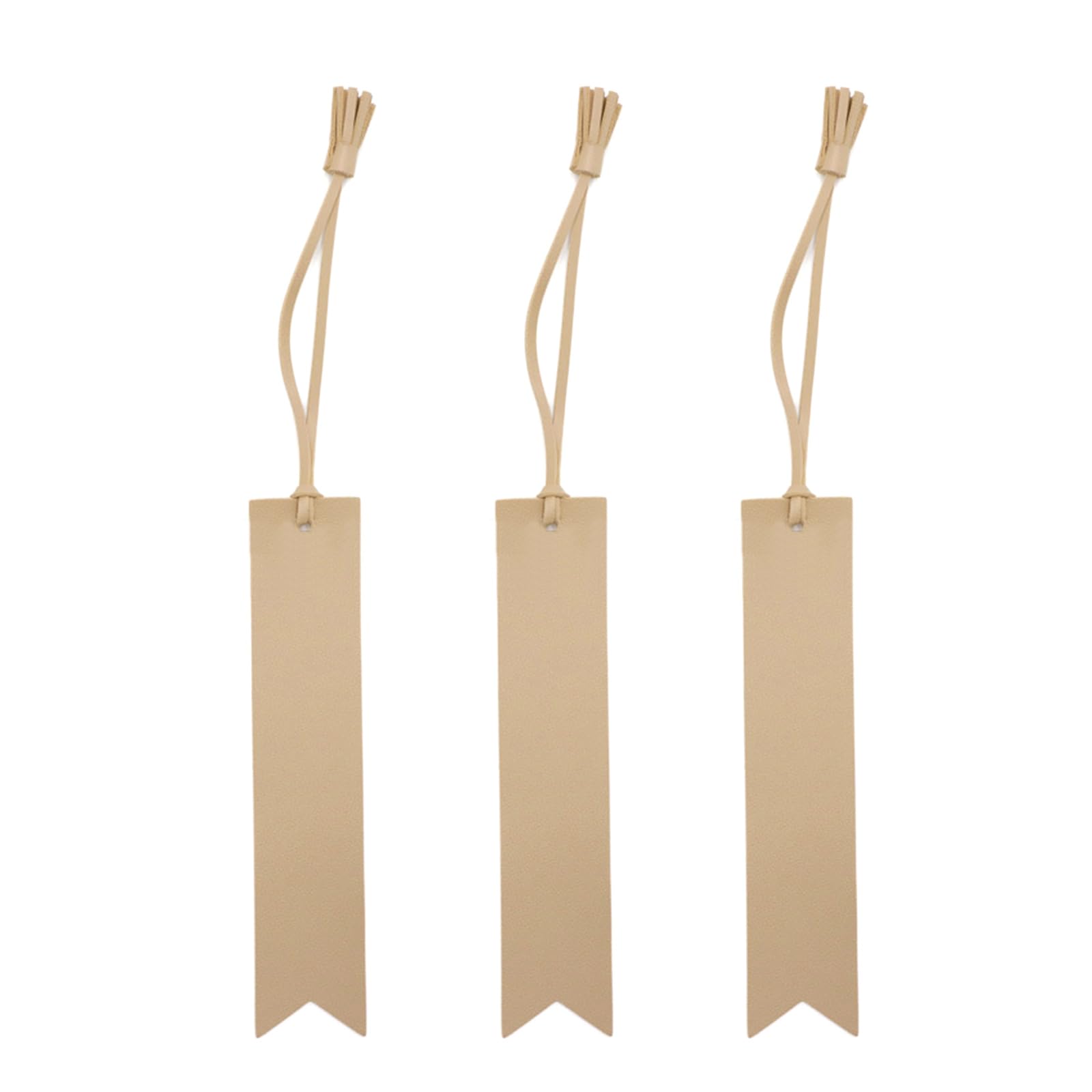 Tsophreniq 3Pieces Leather Bookmarks with Tassels Book Page Markers for Teachers Students Readers Lovers Reading Aid Accessories for Readers