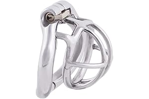 TERNENCE Small Male Chastity Device Stainless Steel Ergonomic Design Male Cock Cage