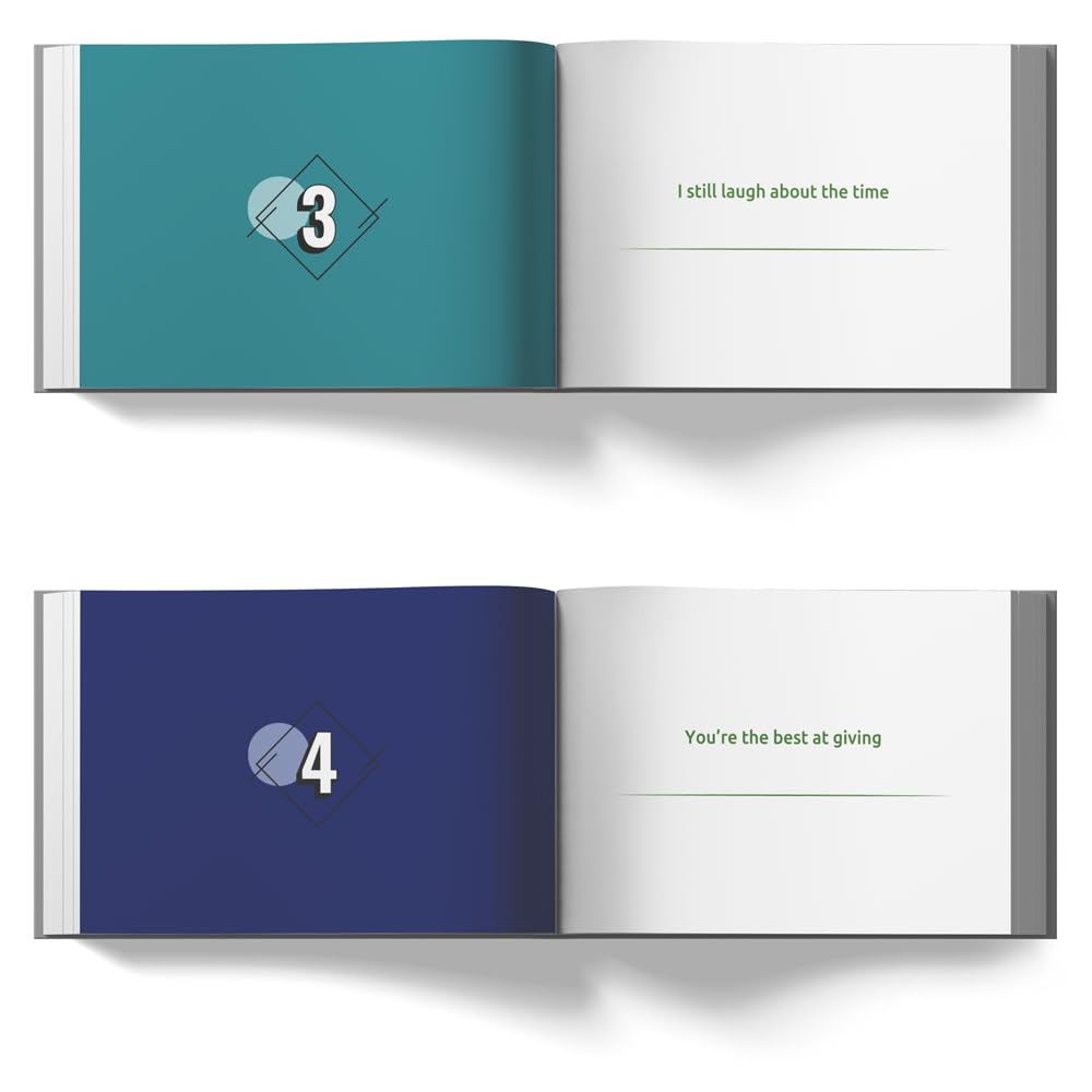 SoulScripted Books Why You're My Bestie | Diario de regalo para amigos | Cumpleaños, Día de la Amistad