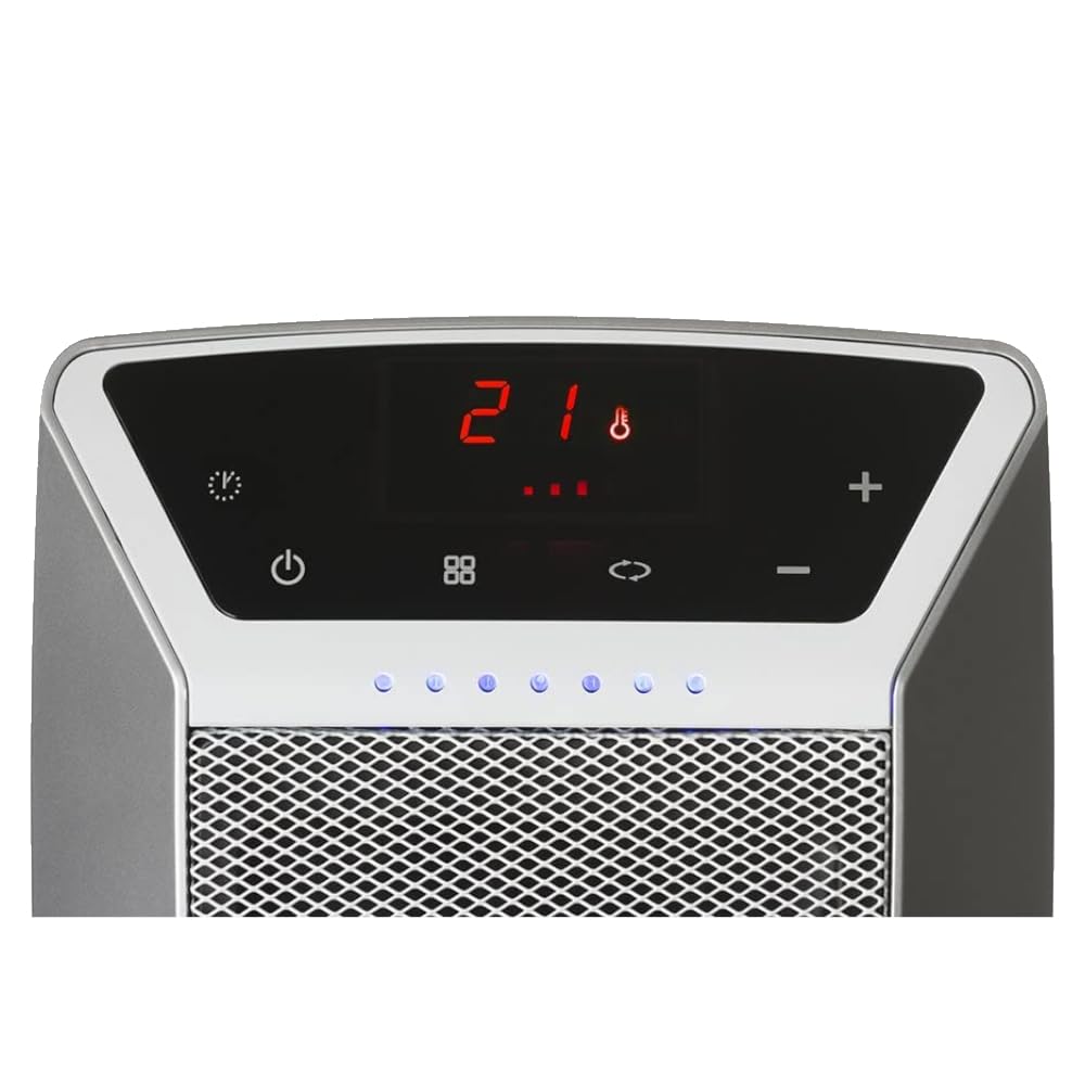 Olimpia Splendid 99449 Caldostile D Termoventilatore Ceramico 2000 W con Timer, Telecomando e Oscillazione 90°