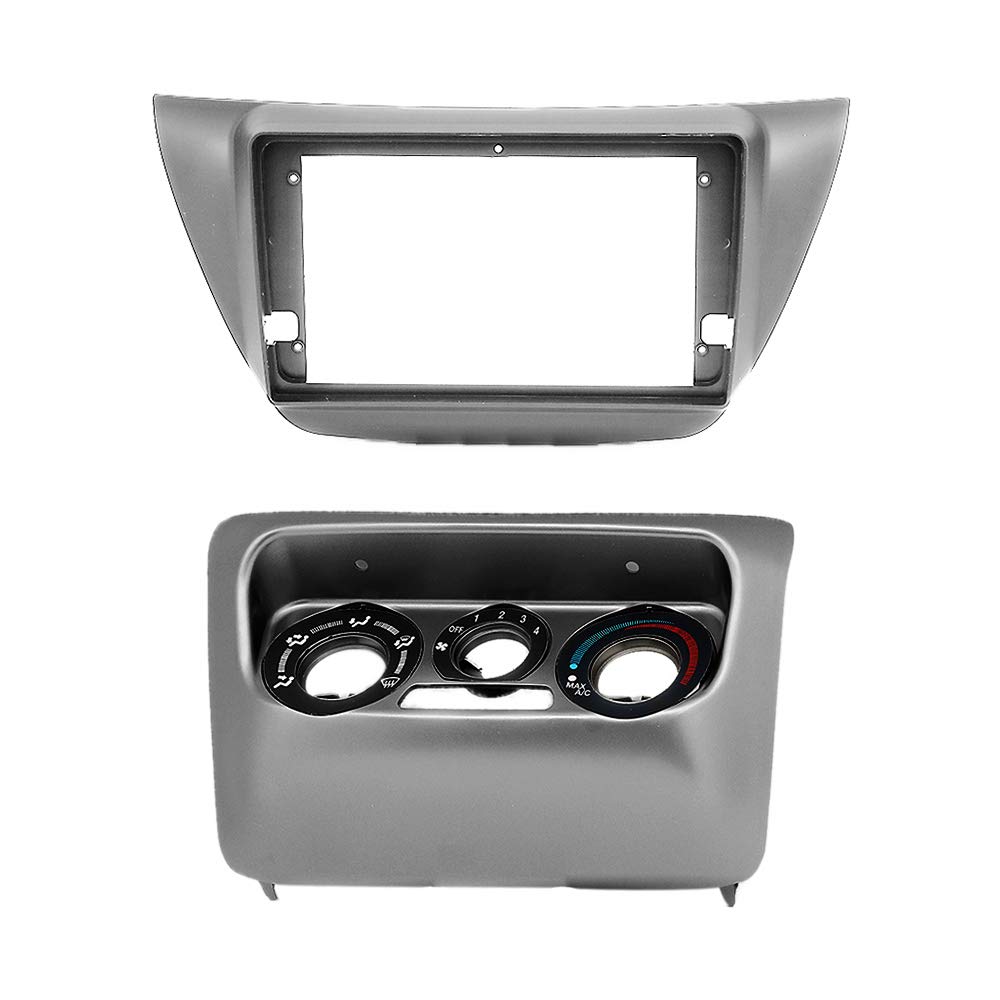 UGAR 7 Pollici / 9 Pollici Compatibile per MITSUBISHI Zinger 2005-2015 Doppio kit Mascherine telaio per veicoli