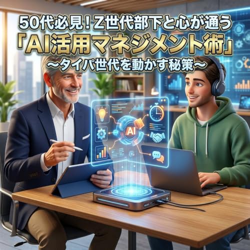 50代必見！Z世代部下と心が通う「AI活用マネジメント術」