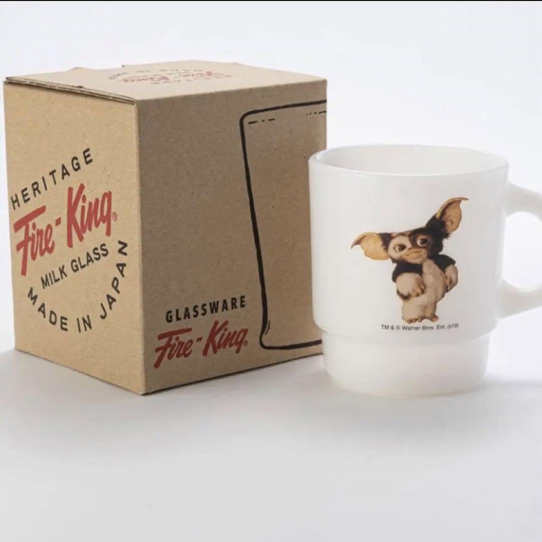 Fire-King スタッキングマグ グレムリン 35th Amazon.co.jp: Fire-King スタッキングマグカップ グレムリン 35th
