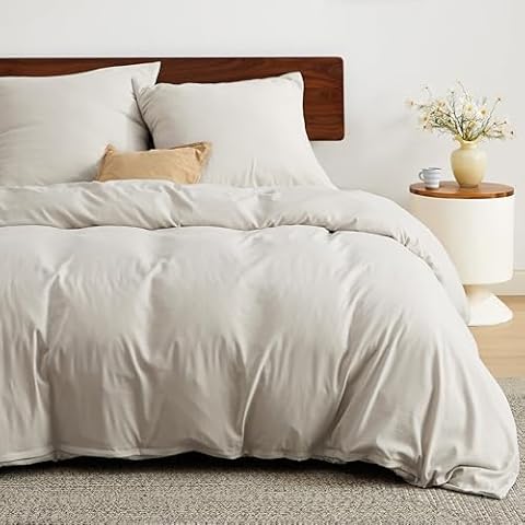 BEDSURE 3-Piece Soft Microfibre Bed Linen Set Cover