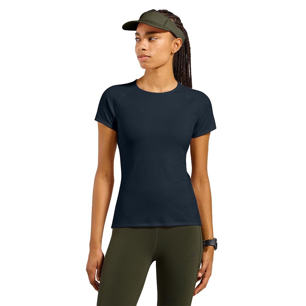 Odlo Donna Active Light Maglietta, Dark Sapphire, M