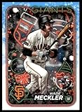2024 Topps Holiday #H16 Wade Meckler RC Rookie San Francisco Giants MLB Baseball Base Trading Card