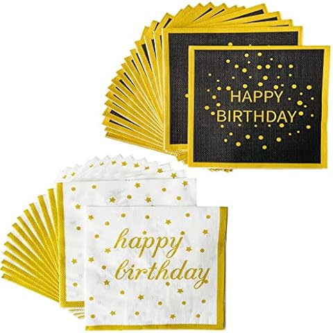 40 Piezas Servilletas de Fiesta Cover