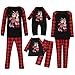 Ensemble Pyjama NoëL Famille Manche Longue VêTement PèRe MèRe GarçOn Fille Du Nouveau-Né BéBé Nouvel An Pyjamas Automne Hiver Costume Set Pyjama De NoëL D'Hiver
