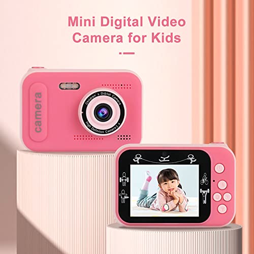 Mini cámara digital para niños 1080P con pantalla IPS 2.4" miniatura 3