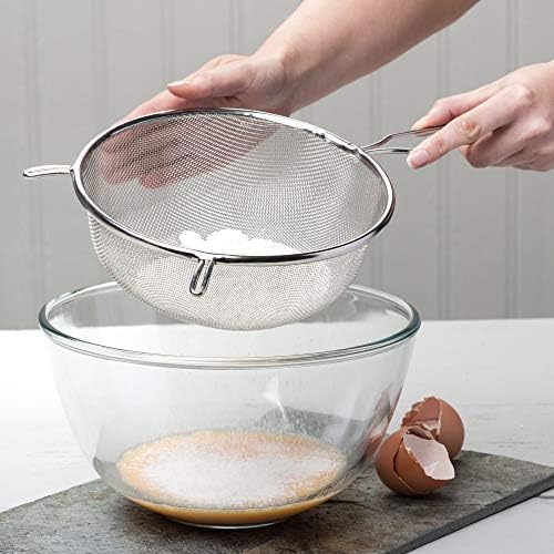 Kilo J92 Professional Sieve 20cm Long, 18/8 Stainless Steel