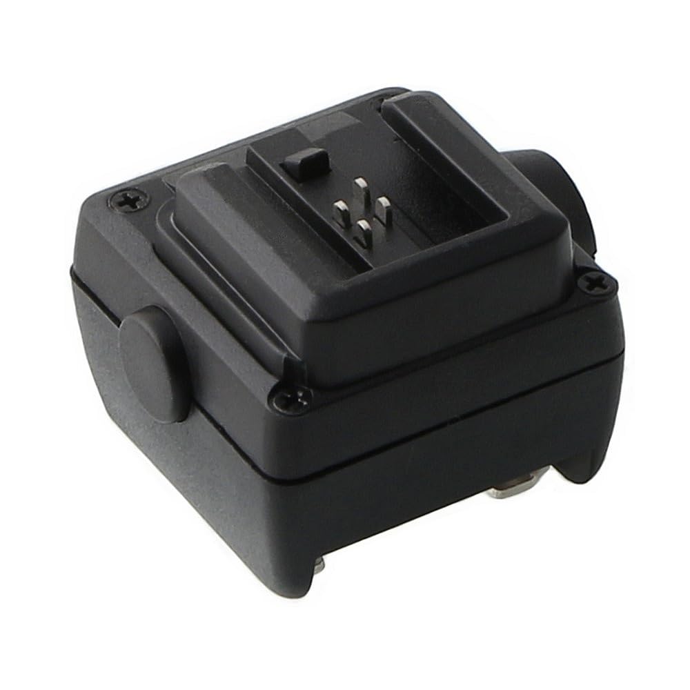 Adaptateur de sabot de flash pour Sony A900 A850 A750 A700 A550 A500 A380 A350 A330 A300 Minolta a5D, a7D, a5, a7 Interface vers sabot standard universel avec port de synchronisation PC