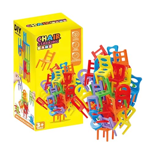 Divertente gioco di sviluppo delle abilità: questo gioco di torre impilabili di sedie offre un modo giocoso per esplorare le abilità attraverso sfide impilabili, migliorando gioioso mentre i giocatori interagiscono con gli amici; ideale per riunioni o celebrazioni, genera momenti memorabili di successo incoraggiando lo sviluppo di nuove capacità in un ambiente spensierato