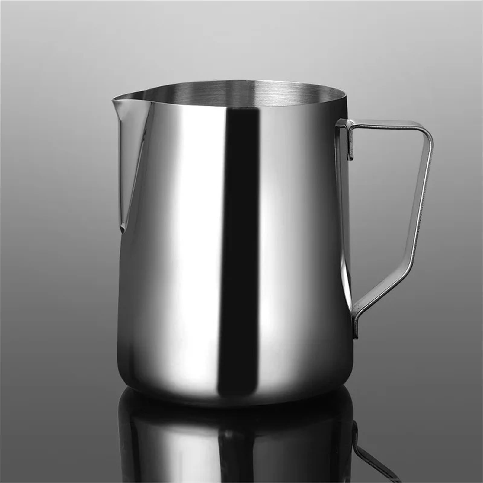 Jarras de leche acero inoxidable, jarra artesanal for espumar, café, Latte, espuma artística, tazón taza, 2 uds Para Espumar(2000ml)