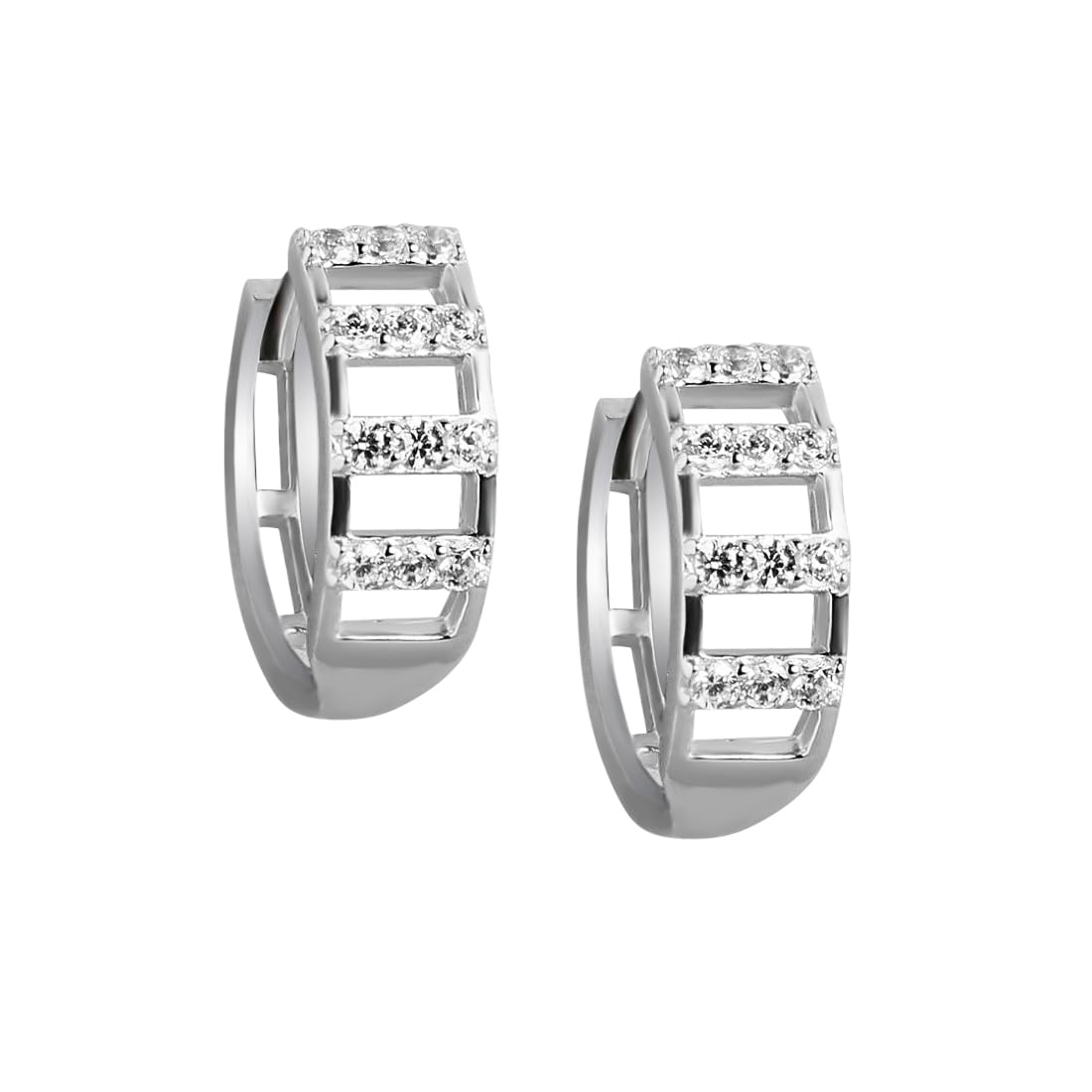 See full amazon price history chart for ZAVYA 925 Sterling Silver Cubic Zirconia Minimal Silver Plating Hoop Earrings | | Gift for Women and Girls | With Certificate of Authenticity and 925 Hallmark ZAVYA 925 Sterling Silver Cubic Zirconia Minimal Silver Plating Hoop Earrings | | Gift for Women and Girls | With Certificate of Authenticity and 925 Hallmark (B0CQXFSL6S) Amazon Price History, Amazon Price Tracker