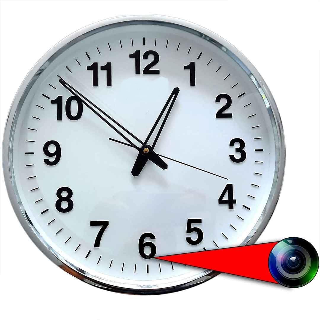 MatLogix WiFi Wall Clock Spy Camera Premium 4k HD Quality Stylish Hidden Camera with Live Viewing | Long Recording 4K HD Camera for Indoor Home and Office-image-5