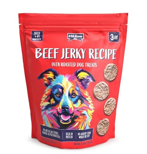 Irish Rover Brisket Jerky Dog Treats, 48 oz