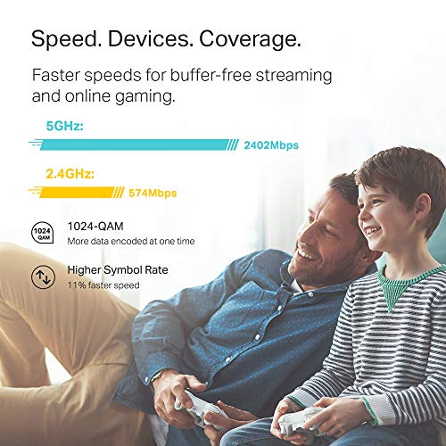 TP-Link Deco X60 WiFi 6 AX3000 Whole-Home Mesh Wi-Fi System, 3-Pack - Image 7