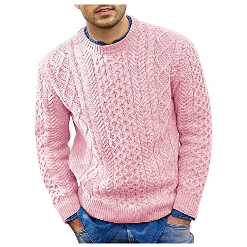 DuDubaby Men Turtleneck Long Sleeve Slim Pullover Sweatershirt Blouse Top