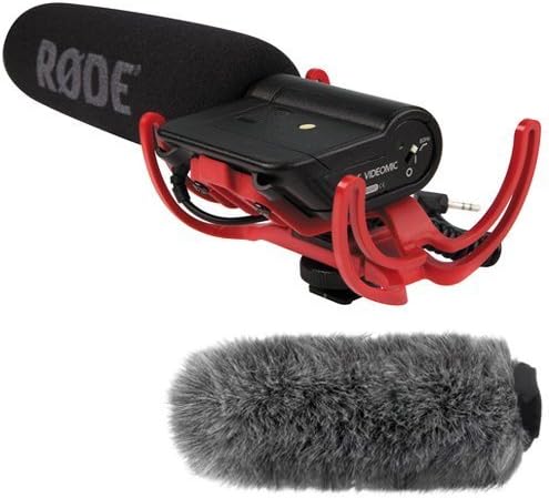Rode VideoMic with Fuzzy Windjammer Kit