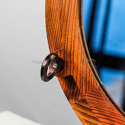 Nagina International Wooden Nautical Porthole Mirror - Image 5