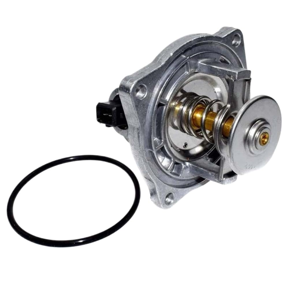Auto Thermostat Assembly With Gasket Compatible With E38 740I 740IL E39 540I E53 X5