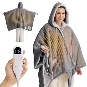 best wearable heated blanket