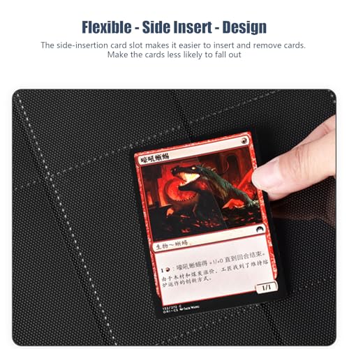Album cartes de sport 9 sections à fermeture sécurisée