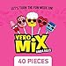 Vero Mix Banda Dulce Assorted Sweet Lollipops, Artificially Flavored, 1 Pound 4.31 Ounces, 40 Count Bag