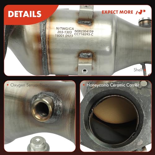 A-Premium APCCT203 Front Exhaust Manifold Catalytic Converter W/Gasket Kit thumb #7