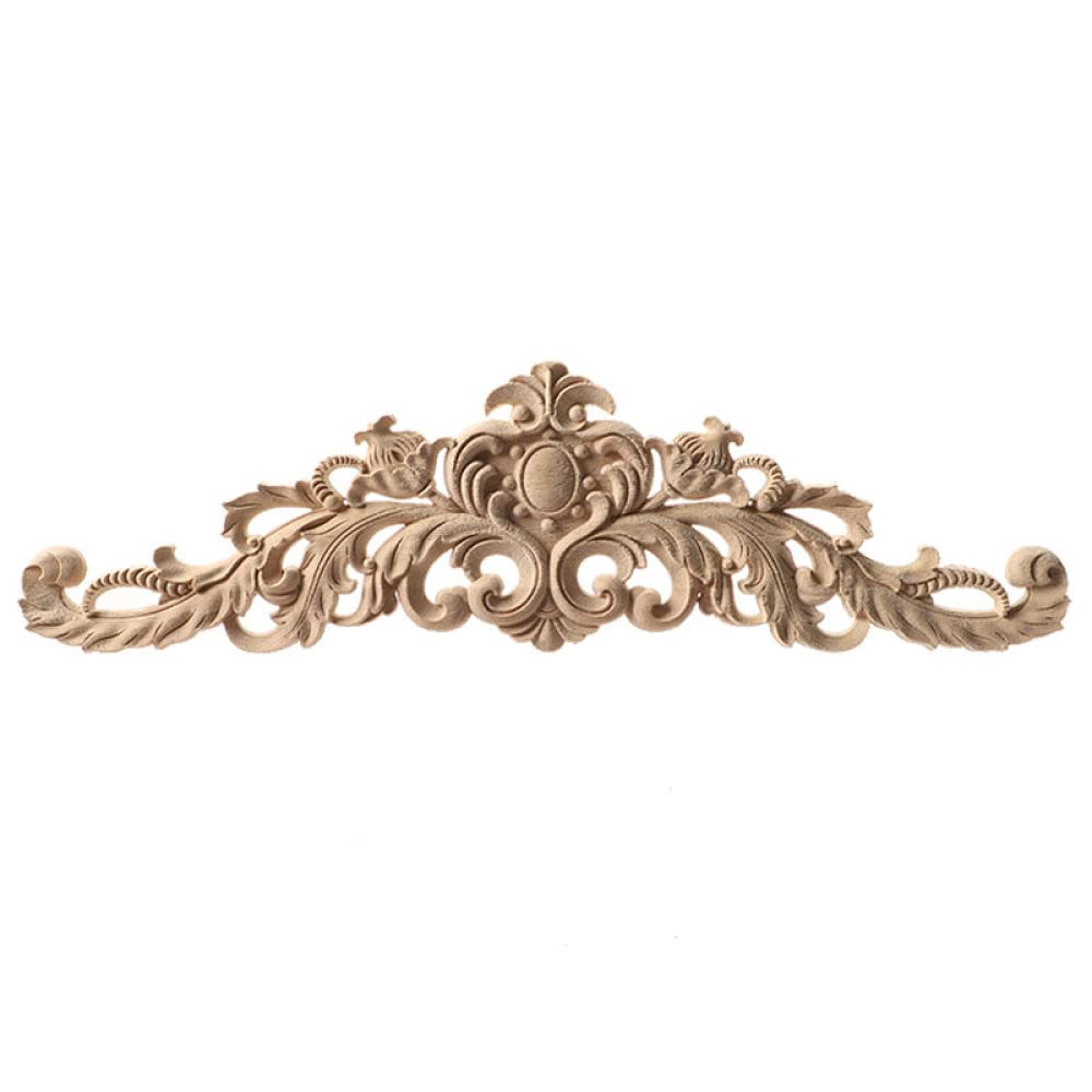 Sculpture sur bois décalque moulure d'angle applique cadre meuble armoire porte CH17