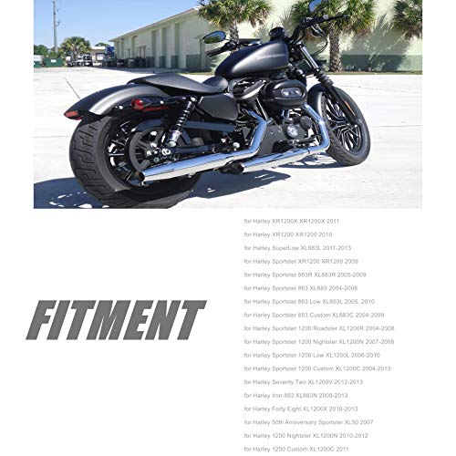 Image of Motorcycle Brake Clutch Lever Compatible with Harley Sportster 2004-2013 and XL XR Models 2004-2013