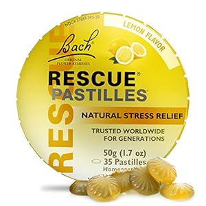 Bach RESCUE PASTILLES, Lemon Flavor...