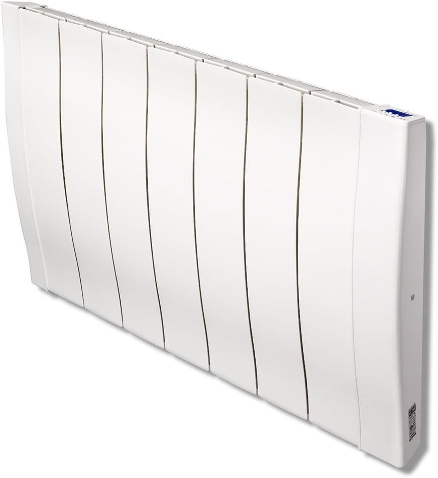 Haverland RC7W | Emisor térmico de alta inercia a fundición de aluminio | 1100 W | Programable 24/7 | Diseño Compacto | Termostato Digital LCD | Uso ...