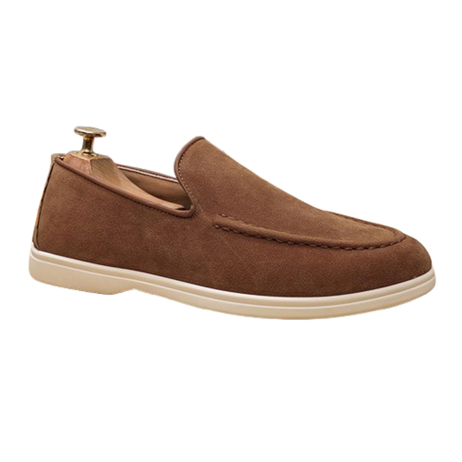 Blissbuilt Mens Suede Loafer Outdoor Casual Summer Shoes,Fashion Walking Slip On Moccasins Shoes,Classic Driving Shoes For Daily Commute,Office And Weekend Wear
