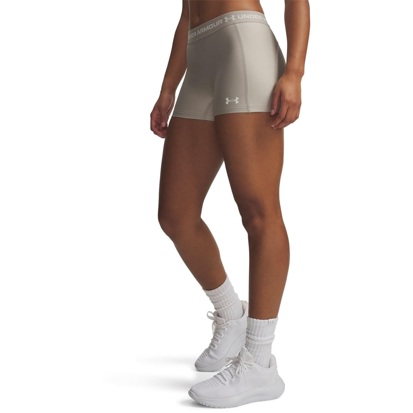Under Armour Heat Gear - Pantalones cortos de deporte para mujer