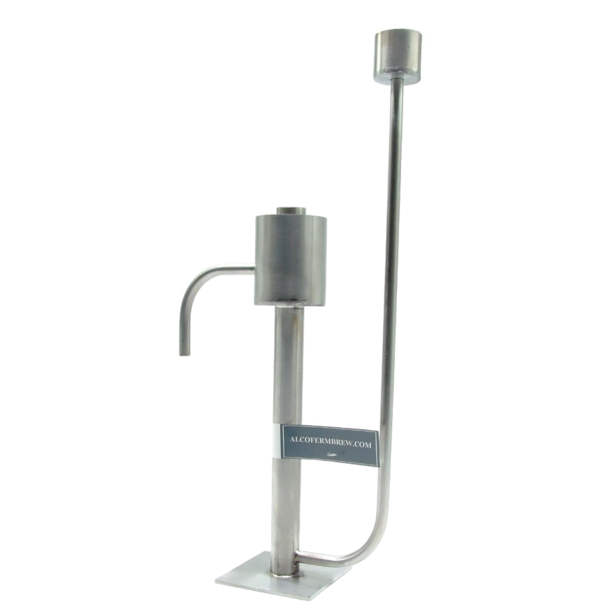 AlcoFermBrew Edelstahl Hydrometer Papagei 37cm - Inline Flüssigkeitsdichtemessung Dynamisches Hydrometer