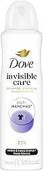 Desodorante Antitranspirante Aerosol Dove Invisible Dry 150ml, Branco (A embalagem pode variar)