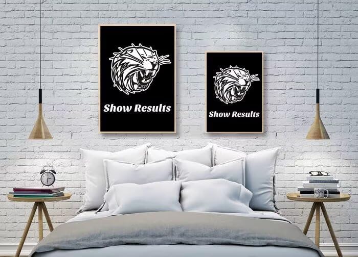 Miniatura 5 de UOAIUDT Lienzo retro para pared, diseño de vaca manchada de Glarus, pintura de cerveza, lienzo moderno, arte de pared para sala de estar, granja,