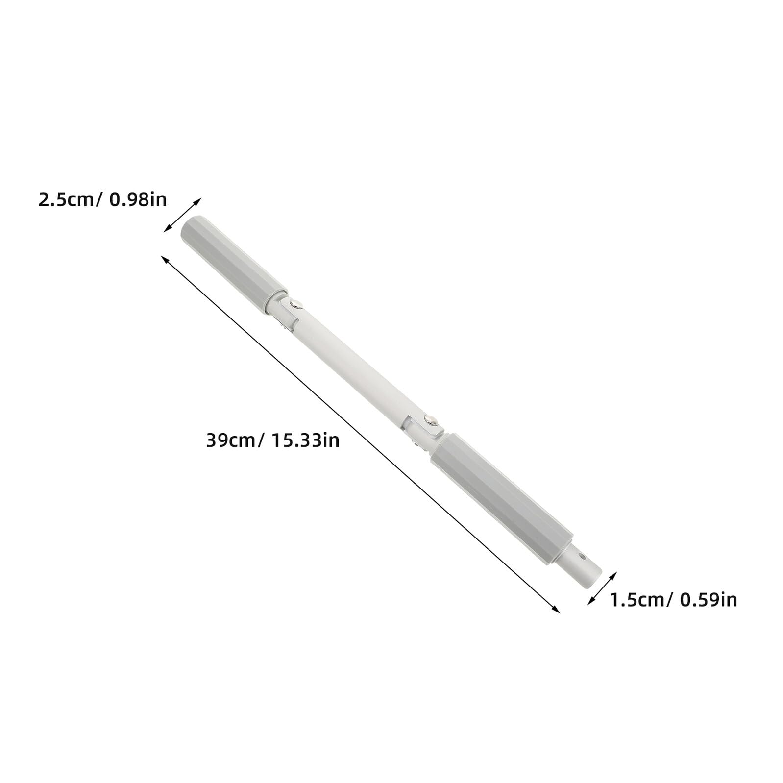 NUOBESTY Manivelle de Fenêtre à Bras Articulé en Aluminium, Poignée de Rotation Robuste pour Fenêtres à Auvent, Accessoire de Remplacement pour Bureau, Balcon et Maison, Mécanisme Précis