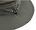 Connectyle Outdoor Mesh Sun Hat Wide Brim Sun Protection Hat Summer Fishing Hunting Hiking Gardenig Hat Army Green