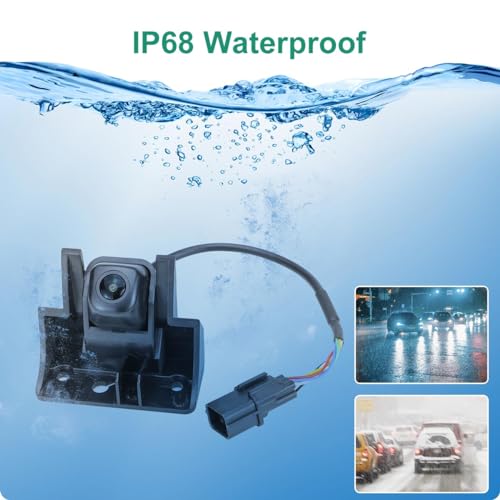 Image of GreenYi OE Backup Camera (Part # 95760-C1600) with Bracket Fit for Hyundai Sonata 2018 2019 Compatible with Hyundai Hybrid 2018 2019 - Replaces Part # 95760-E6500, 95760-C1500