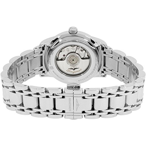 Longines Saint-Imier Black Dial Stainless Steel Ladies Watch L256345263